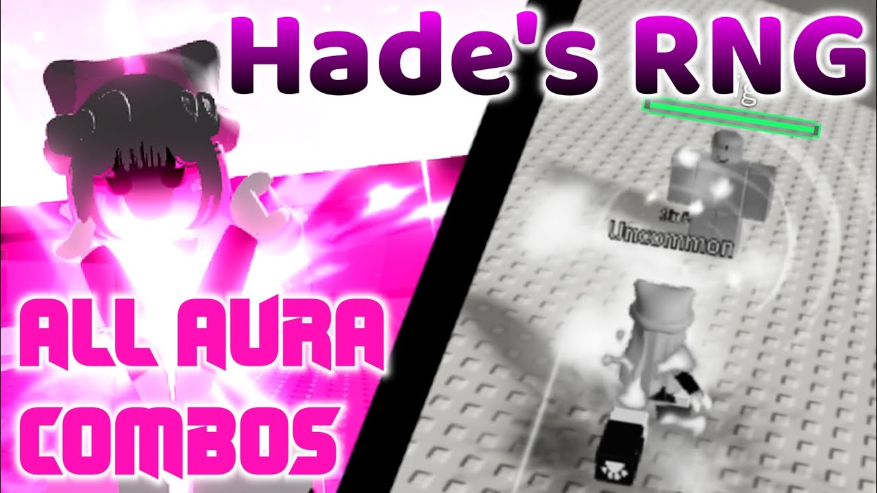 ROBLOX: All Current Aura Combos | Hade's RNG (Sol's RNG) - YouTube