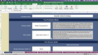 Sea Grant Kelp Aquaculture Planning Module - Overview and Business Model