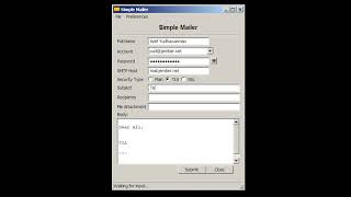 Simple Mailer (GUI Python Application)