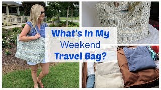 What's In My Weekend Travel Bag?