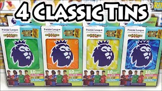 NEW Opening All 4 ADRENALYN XL 2024 Premier League Classic Tins | Golden Baller In Every Tin
