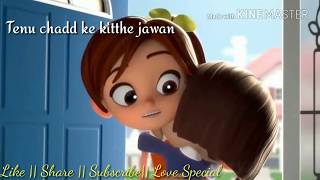 Main Tenu Samjhawan Ki || whatsapp lyrical video status ||, part1 (Female) by Love Special
