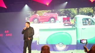 Elon Musk unveils the Tesla Cybertruck, a new electric pickup truck