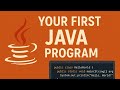 #5  Start Coding in Java| public static void main(String[] args) |Java
