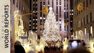 クリスマスシーズンのマンハッタンの街の様子　アメリカ・ニューヨーク2023【World Report】｜TBS NEWS DIG