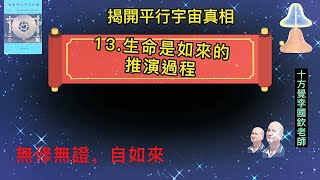 十方覺【藍寶-013】生命是如來的推演過程