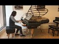 j.s. bach s wtk 1 c minor fugue on a blüthner ph grand piano