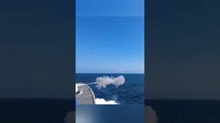 High Alert China War Ships Fire Live Rounds