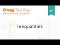 ACT Algebra: Inequalities - Chegg Test Prep