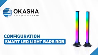 Configuration Of Okasha Smart LED Light Bars RGB