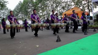 Nada Syi'ar Daar El-Qolam Corps vs gipang Drumline Battle Of Tangerang 2016