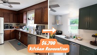 My $6,700 DIY Kitchen Renovation from Home Depot