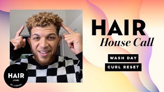 Wash Day Curl Reset | Hair House Call | Hair.com By L'Oreal