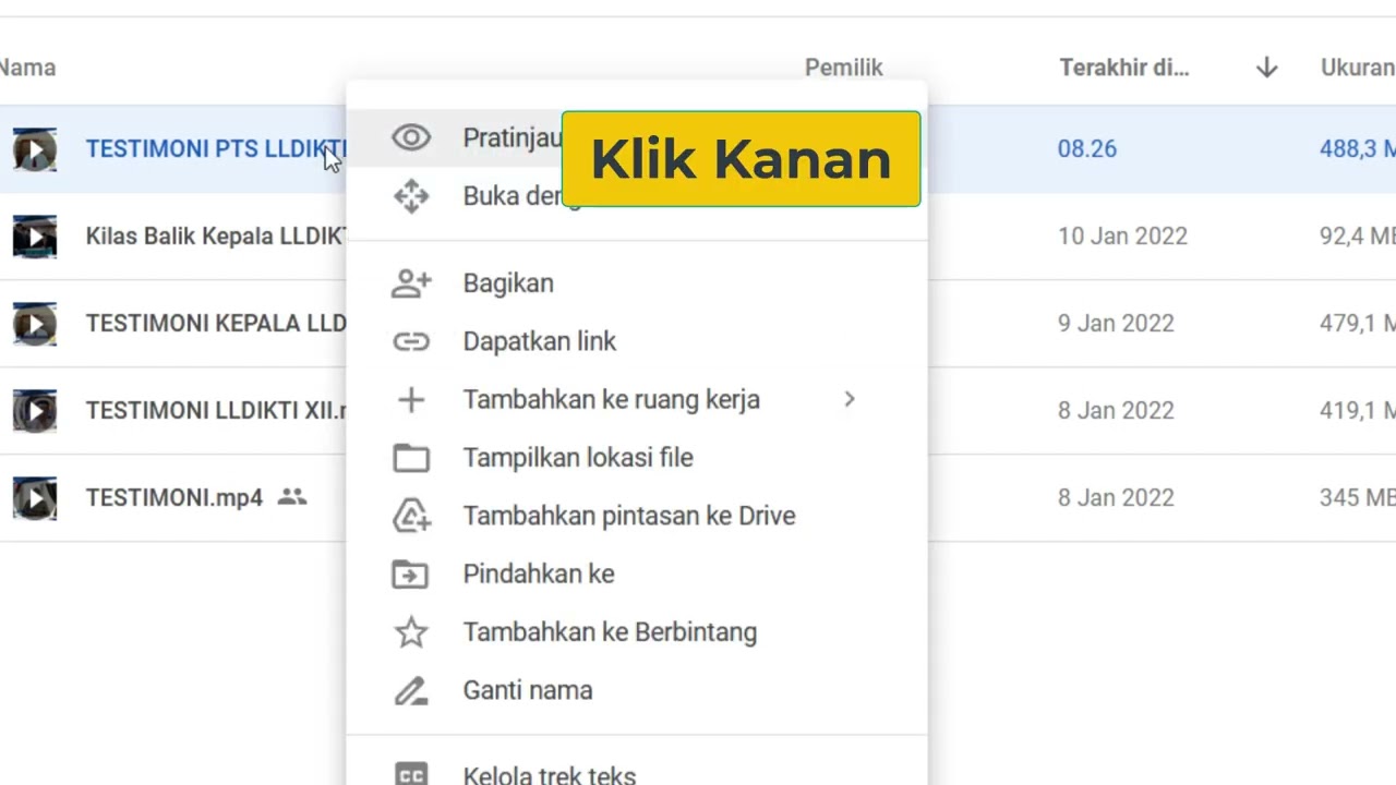 Tutorial Berbagi File Di Google Drive Bagi Pemula - YouTube