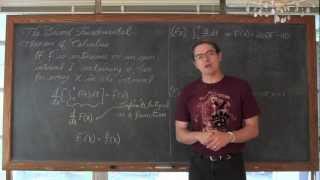 Second Fundamental Theorem Calculus 1 AB