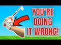 The # 1 Wrist Mistake in the Golf Swing! You're doing it WRONG!