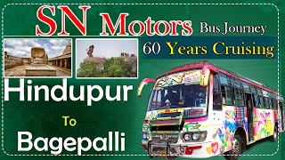 Hindupur To Bagepalli SN Bus Journey | #Hindupur To #Chikkaballapur SN Bus Journey