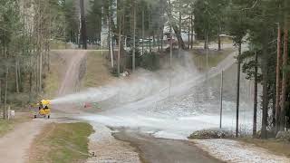 Snowcannon aka Lumitykki Lahti Finland