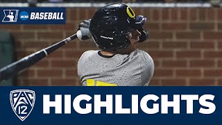 Oregon vs. No. 6 Vanderbilt | 2023 NCAA Baseball Tournament Highlights | Nashville Regional