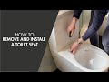 How to Remove and Install a Toilet Seat