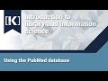 Using the PubMed database