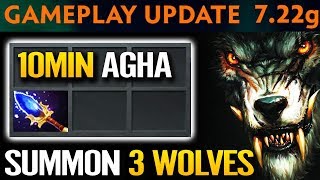 FASTEST SCEPTER 10 MIN LYCAN WTF FARM - Lycan 7.22g Scepter Dota 2 by AdmiralBulldog