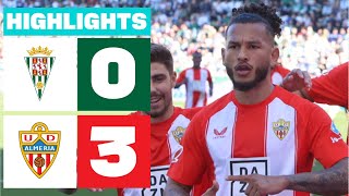 CÓRDOBA CF 0 - 3 UD ALMERÍA I HIGHLIGHTS LALIGA HYPERMOTION