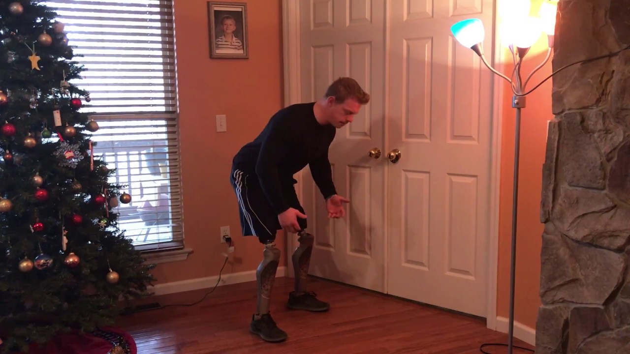 [AMPUTEE SKILLS] How To Get Up Off The Floor (bilateral Above Knee ...