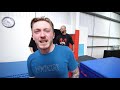 gymnasts try tricking world record attempt nile vs ash