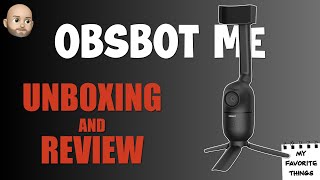 Better than Pivo? OBSBOT Me AI Tracking Camera Unboxing and First Look