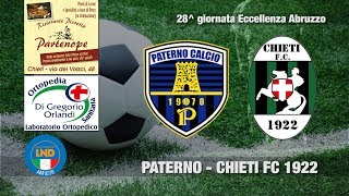Eccellenza: Paterno - Chieti FC 1922 2-2