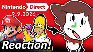 Reacting to the Nintendo Direct (9/9/26)
