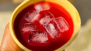 How to make sobolo/zobo/bissap without white sugar|| The ultimate immune booster recipe