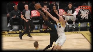 Chris Boucher Baptizes Kelly Olynyk - Raptors vs Jazz | Feb 10, 2023