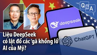 Liệu DeepSeek có lật đổ các ‘gã khổng lồ’ AI của Mỹ?