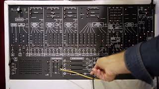 ARP 2600 Tutorial #1   Kick, Snare and Bass Performance Patch