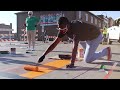 ames human relations commission inclusive crosswalk painting