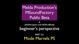 Melda MSoundFactory: Mode Marvels PS