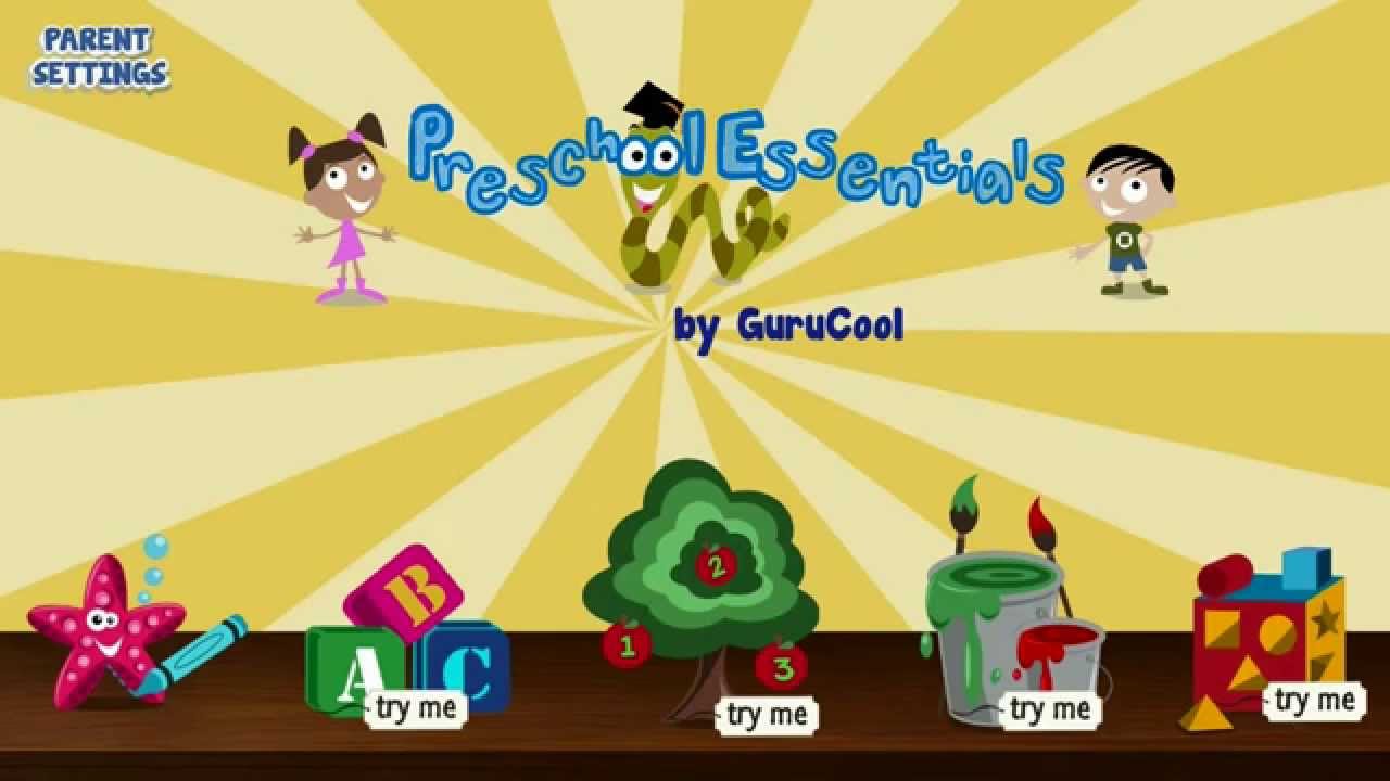 Preschool Essentials Youtube