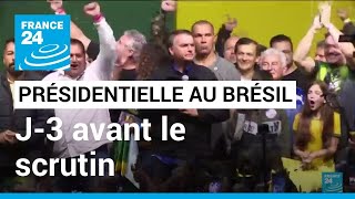 Présidentielle au Brésil : dernière ligne droite avant le scrutin • FRANCE 24