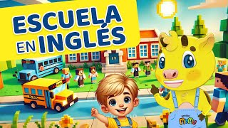 INGLÉS PARA NIÑOS | PARTES DE LA ESCUELA EN INGLÉS | APRENDER INGLÉS