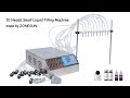 How To Use The 10 Heads Small Liquid Filling Machine