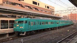 もうすぐ見収め　和歌山線の117系　和歌山駅入線　JR Wakayama Line Wakayama Station　(2019.2)