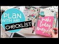 Plan With Me 2019 | Reusable Checklist | Carpe Diem