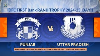 Ranji Trophy 2024/25, Punjab vs Uttar Pradesh, Day 1: Match Highlights