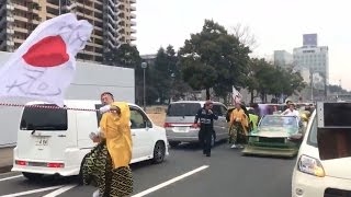 【2017年成人式】恒例の沖縄　新成人ヤンキーがバイクで道路を占拠