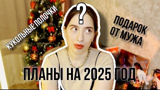 Планы на 2025 год/ Кукольные полочки/ Подарок от мужа