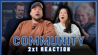 *COMMUNITY* BLIND REACTION | 2x1 Anthropology 101 | Betty White