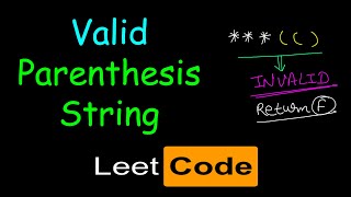 Valid parenthesis string | Leetcode #678