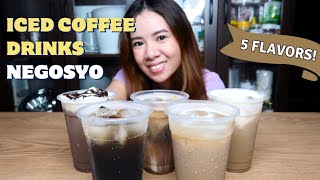 EASY ICED COFFEE RECIPE SWAK PANG NEGOSYO using Easy Brand Products